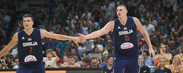 Богдан Богдановић и Никола Јокић - Sputnik Србија