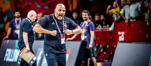 Селектор кошаркашке репрезентације Србије Александар Саша Ђорђевић Селектор кошаркашке репрезентације Србије Александар Саша Ђорђевић - Sputnik Србија