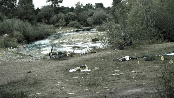 Гораждевац: Место на коме су убијена српска деца 13.августа 2003. на Косову И Метохији - Sputnik Србија