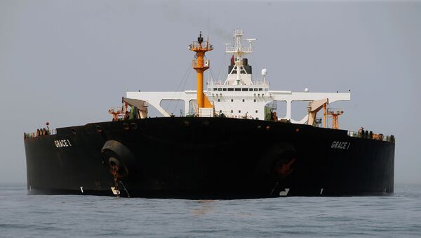 Ирански танкер „Грејс “ заплењен у Гибралтару - Sputnik Србија