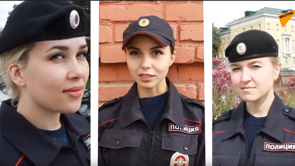Руске полицајке  - Sputnik Србија