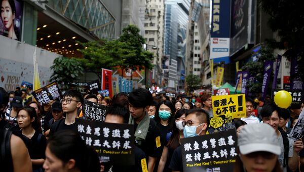 Protesti u Hongkongu - Sputnik Srbija