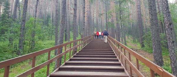 Блогери у Сибиру Блогери у Сибиру - Sputnik Србија