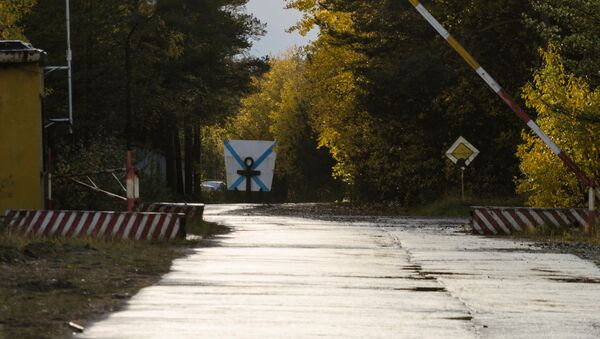 Ulaz u vojni garnizon u Arhangelskoj oblasti Rusije - Sputnik Srbija