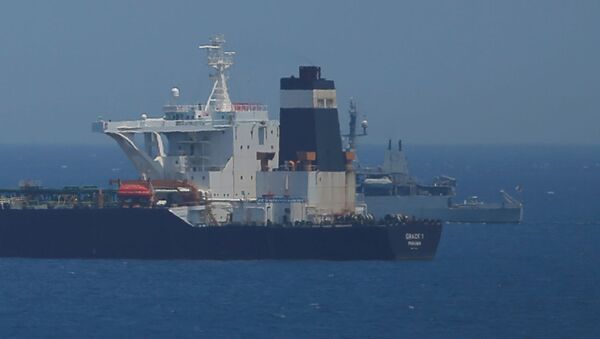 Супер танкер Grace 1 у Гибралтару - Sputnik Србија