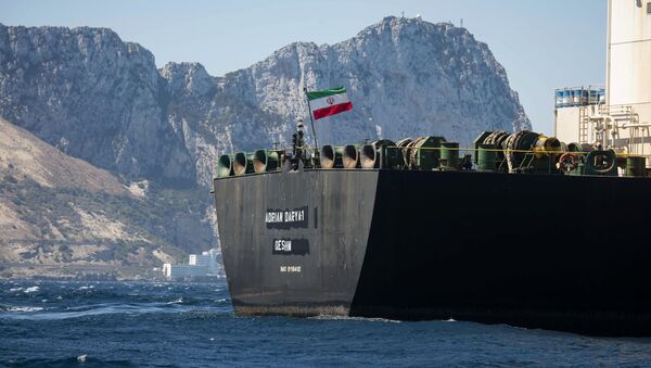 Iranski tanker u vodama Gibraltara - Sputnik Srbija