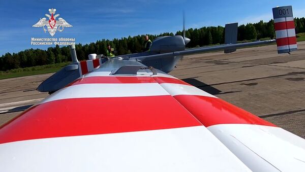 Prvi let drona „Forpost R“ - Sputnik Srbija