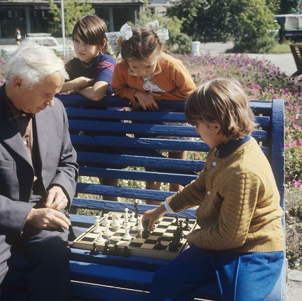 Partija šaha u Angarsku, 1973. godine. - Sputnik Srbija