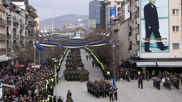 Arhivska fotografija - jedna od proslava nezavisnosti Kosova u Prištini - Sputnik Srbija