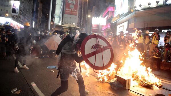 Демонстрације у Хонг Конгу - Sputnik Србија