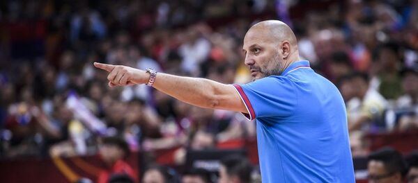 Селектор репрезентације Србије Александар Ђорђевић Селектор репрезентације Србије Александар Ђорђевић - Sputnik Србија