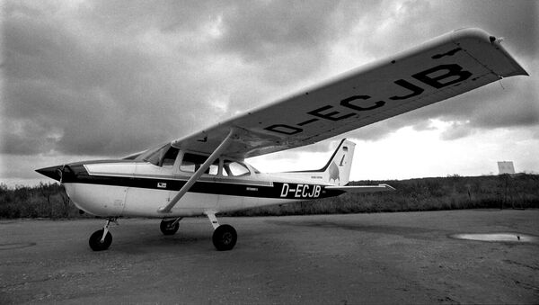 Avion Cesna na kome je nemački pilot Matijas Rust doleteo u Sovjetski Savez 1987. godine - Sputnik Srbija