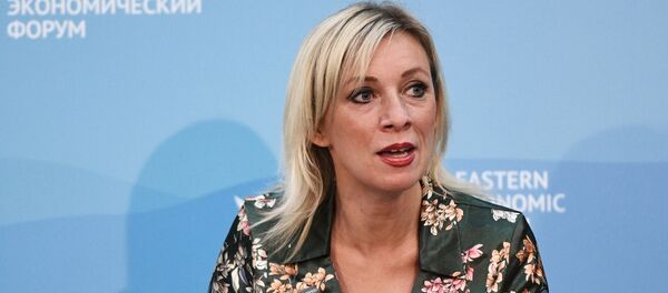 Portparolka Ministarstva spoljnih poslova Rusije Marija Zaharova na Istočnom ekonomskom forumu u Vladivostoku - Sputnik Srbija