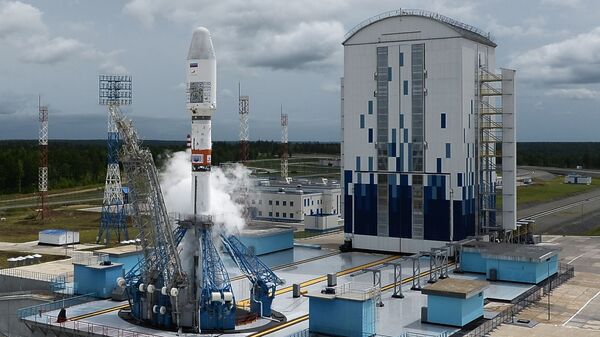 Лансирање ракете-носача Сојуз 2.1б са метеоролошким сателитом Метеор М са космодрома Восточни - Sputnik Србија