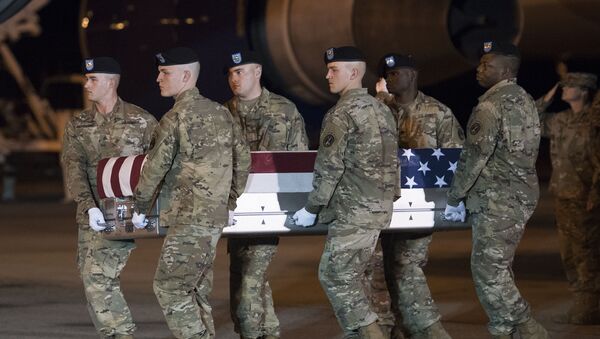Транспорт тела америчког војника убијеног у Авганистану - Sputnik Србија
