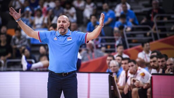 Selektor reprezentacije Srbije Aleksandar Đorđević Selektor reprezentacije Srbije Aleksandar Đorđević - Sputnik Srbija