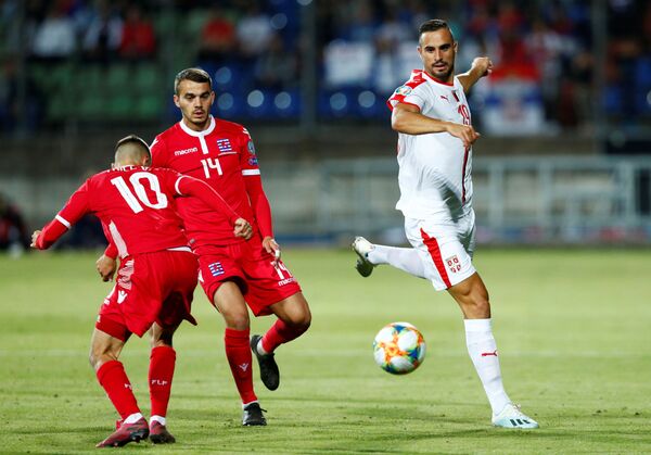 Trijumf fudbalera Srbije u Luksemburgu (foto) - Sputnik Srbija