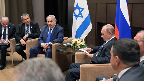 Predsednik Vladimir Putin i izraelski premijer Benjamin Netanijahu - Sputnik Srbija