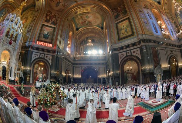 Историјски догађај за РПЦ — уједињење након 100 година раскола Историјски догађај за РПЦ — уједињење након 100 година раскола - Sputnik Србија