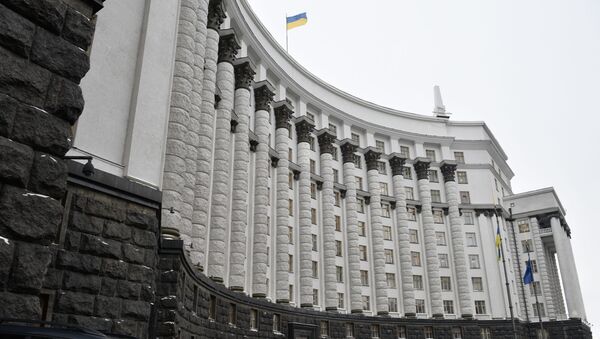Zgrada Vlade Ukrajine u Kijevu - Sputnik Srbija