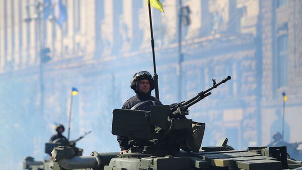 Vojna parada u Kijevu povodom Dana nezavisnosti Ukrajine - Sputnik Srbija