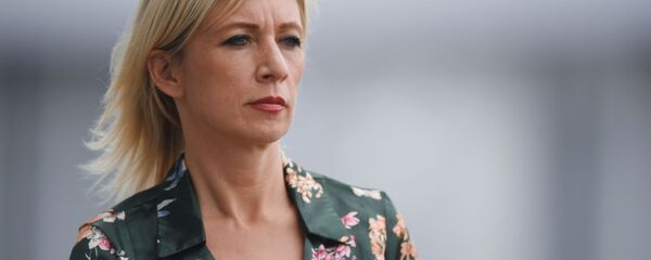 Портпаролка Министарства спољних послова Русије Марија Захарова Портпаролка Министарства спољних послова Русије Марија Захарова - Sputnik Србија