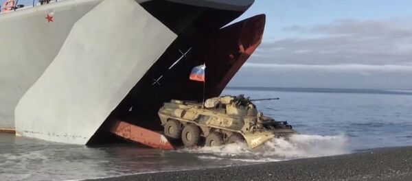 Руско искрцавање на Арктик - Sputnik Србија