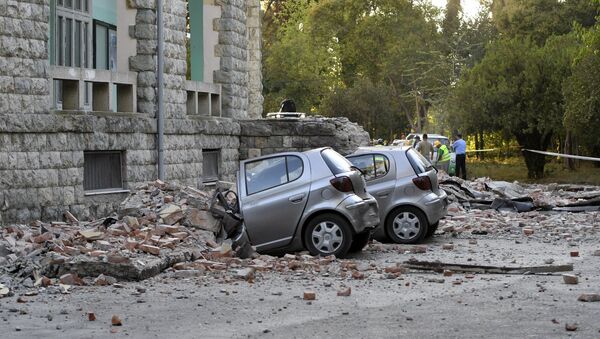 Zemljotres u Albaniji - Sputnik Srbija