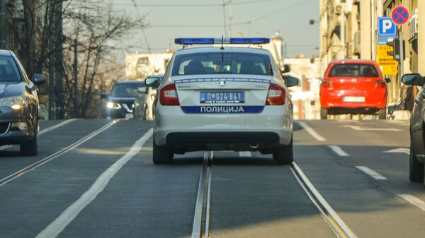 Policijska kola u Beogradu - Sputnik Srbija