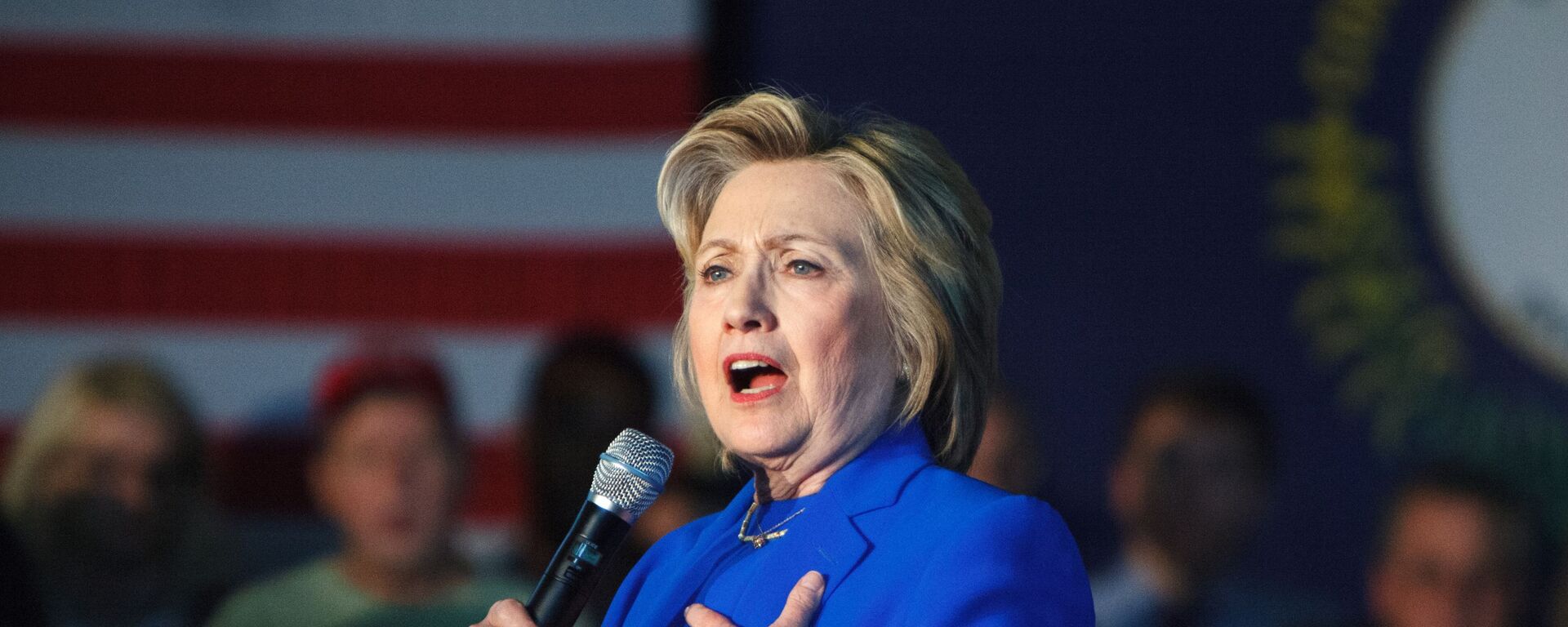 Бивша америчка државна секретарка Хилари Клинтон током предизборне кампање - Sputnik Србија, 1920, 26.01.2021