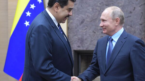 Састанак председника Венецуеле и Русије, Николаса Мадура и Владимира Путина - Sputnik Србија