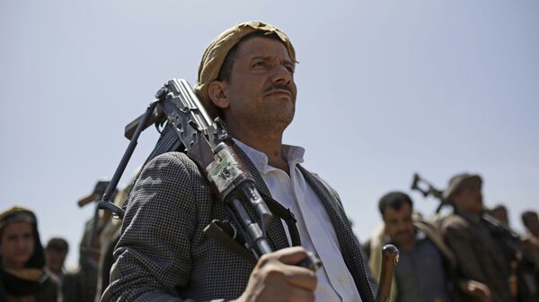 Šiitski pobunjenici Huti u Jemenu - Sputnik Srbija