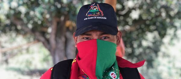 «Kiwe Tjexnas», pripadnici domorodačkih snaga odbrane u Kolumbiji  - Sputnik Srbija