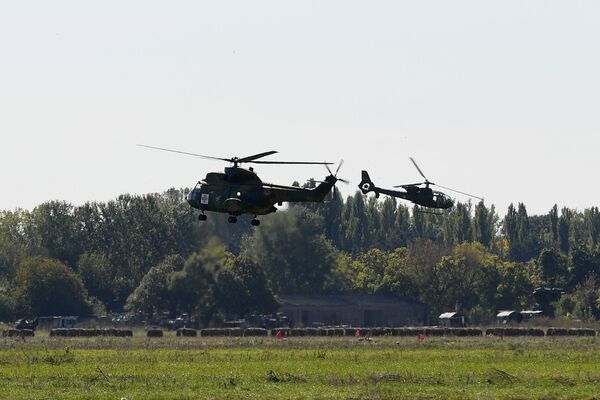 Српски мигови очи у очи са Ф-16 на небу изнад Румуније (фото, видео) Српски мигови очи у очи са Ф-16 на небу изнад Румуније (фото, видео) - Sputnik Србија