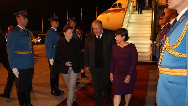 Председник Јерменије Армен Саркисијан у званичној посети Србији - Sputnik Србија