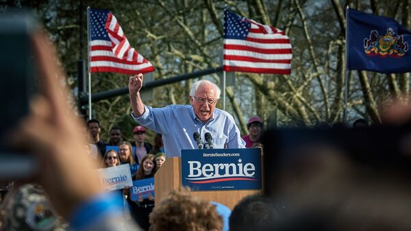Potencijalni predsednički kandidat demokrata na izborima u SAD Berni Sanders - Sputnik Srbija