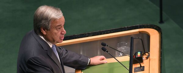 Generalni sekretar UN Antonio Gutereš  - Sputnik Srbija