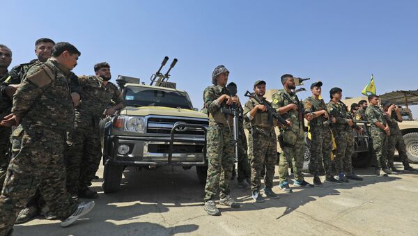 Припадници курдских Народних заштитних снага (YPG) - Sputnik Србија