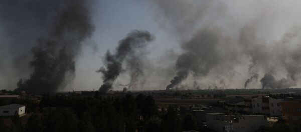 Sukobi na granici Sirije i Turske - Sputnik Srbija