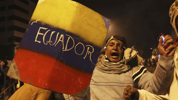 Протести у Еквадору - Sputnik Србија