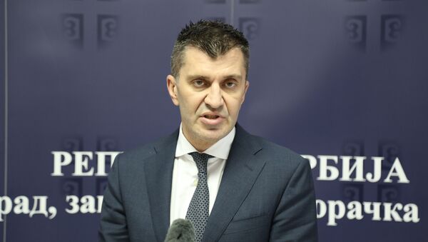 Министар за рад, запошљавање, борачка и социјална питања Зоран Ђорђевић - Sputnik Србија