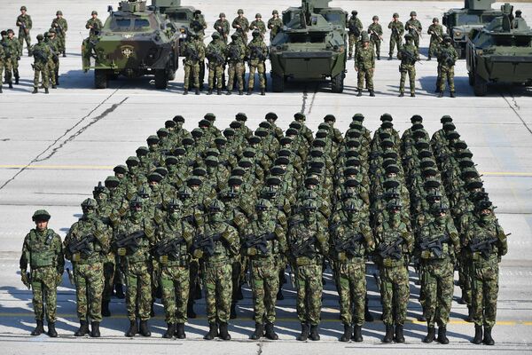 Održana generalna proba prikaza „Sloboda 2019“ (video, foto) Održana generalna proba prikaza „Sloboda 2019“ (video, foto) - Sputnik Srbija