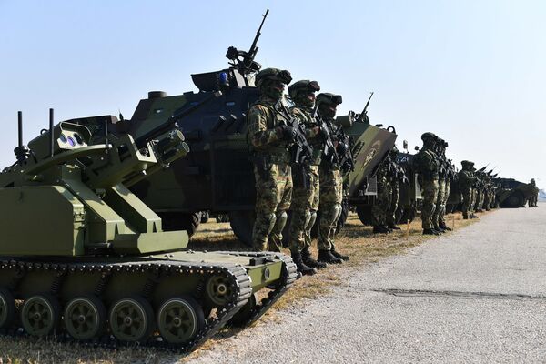 Održana generalna proba prikaza „Sloboda 2019“ (video, foto) Održana generalna proba prikaza „Sloboda 2019“ (video, foto) - Sputnik Srbija