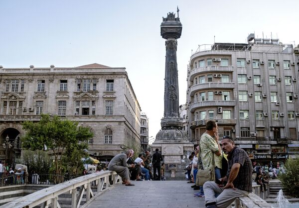 Ексклузивно из Дамаска: Људи се овде осећају победнички Ексклузивно из Дамаска: Људи се овде осећају победнички - Sputnik Србија