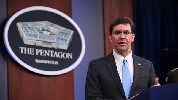 Američki ministar odbrane Mark Esper izjavio je da će oko hiljadu američkih vojnika koji se povlače sa severa Sirije otići u zapadni Irak.  - Sputnik Srbija