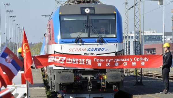 Кинески тертни воз - Sputnik Србија