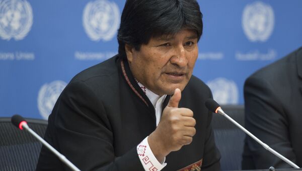 Predsednik Bolivije Evo Morales - Sputnik Srbija
