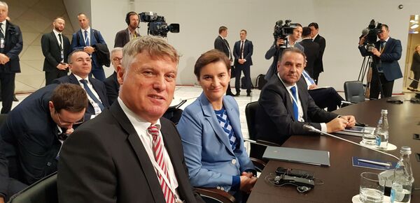 Brnabićeva: Ekonomski, a ne politički sporazum sa Evroazijskom unijom Brnabićeva: Ekonomski, a ne politički sporazum sa Evroazijskom unijom - Sputnik Srbija