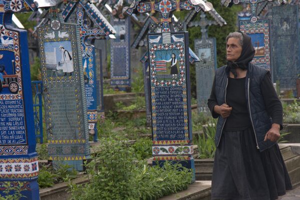 Veselo groblje u selu Sepanja, Rumunija - Sputnik Srbija