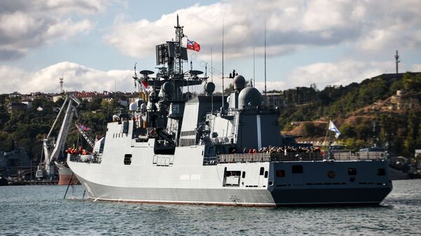 Ruska fregata Admiral Makarov na Sredozemnom moru - Sputnik Srbija